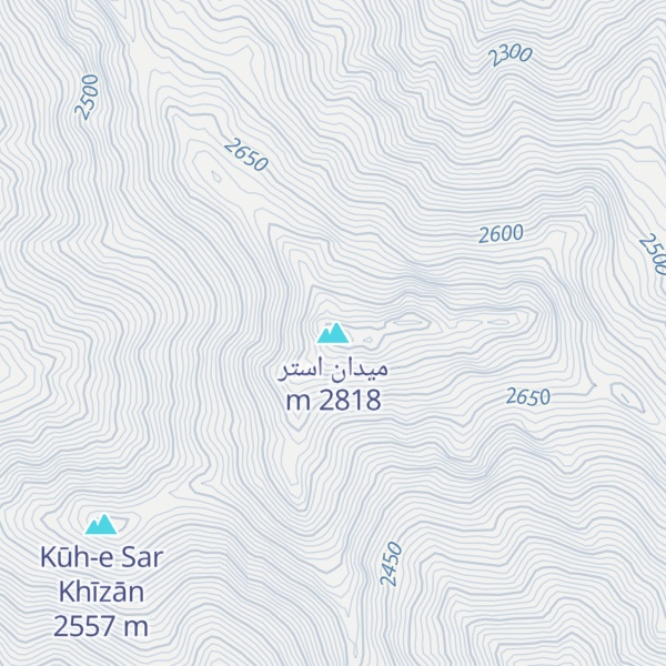 Map of میدان استر