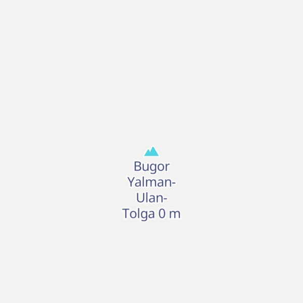 Map of Bugor Yalman-Ulan-Tolga