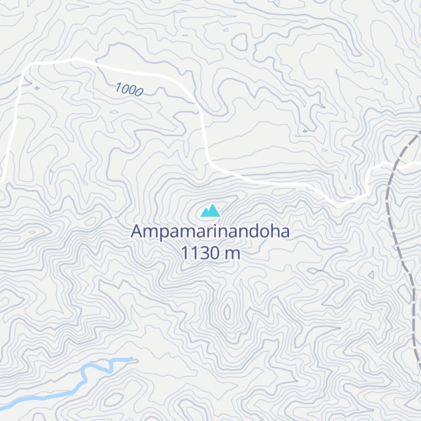 Map of Ampamarinandoha