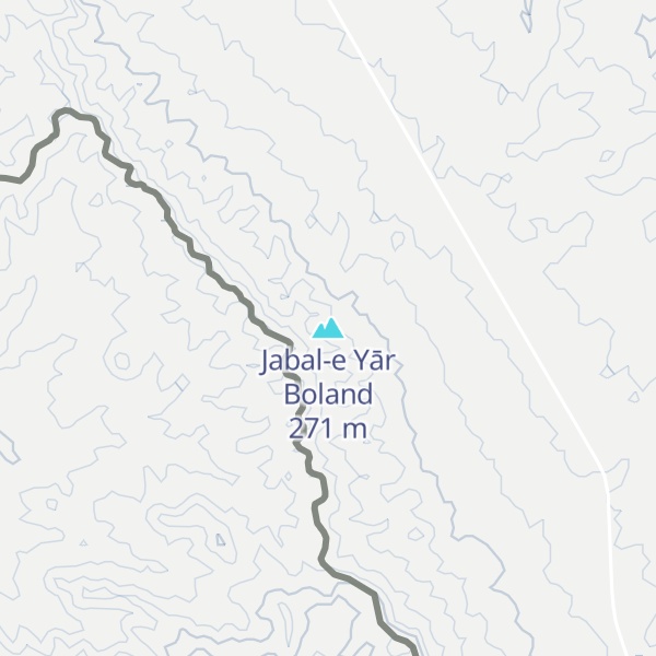 Map of Jabal-e Yār Boland
