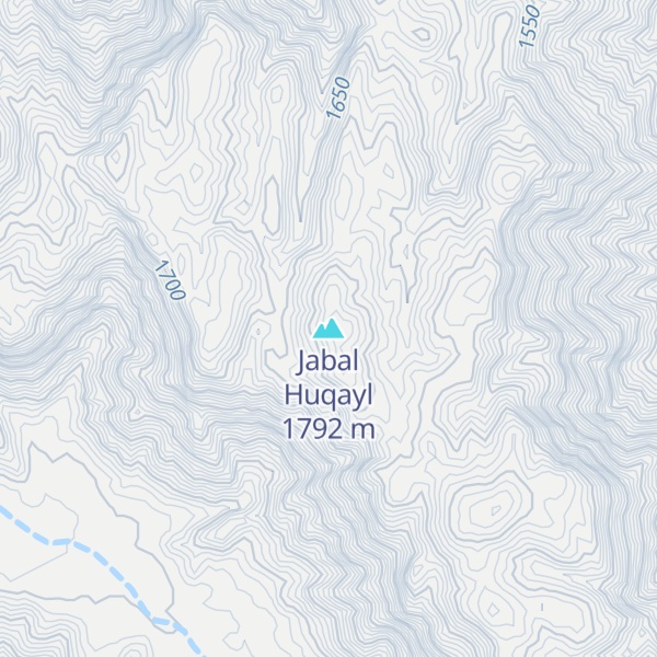 Map of Jabal Huqayl