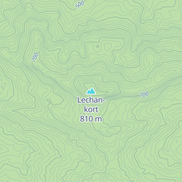 Map of Lechan-kort