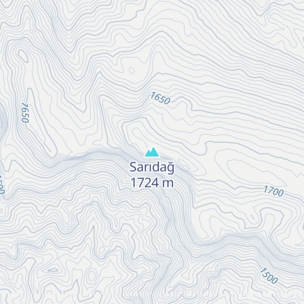 Map of Sarıdağ