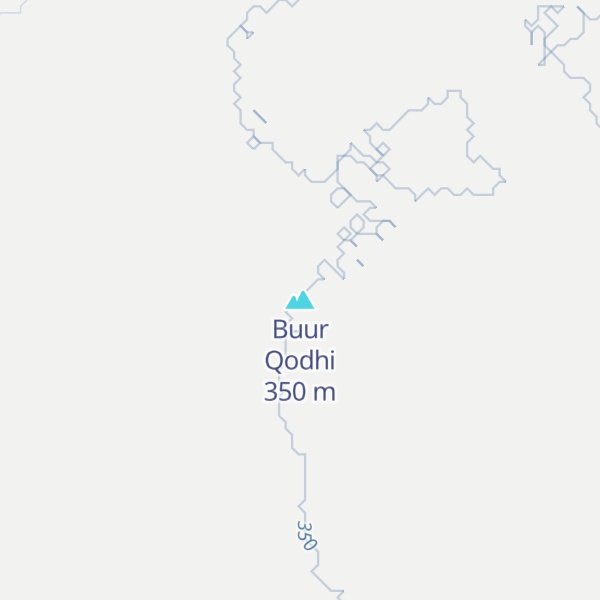 Map of Buur Qodhi