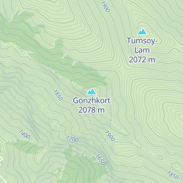 Map of Gonzhkort