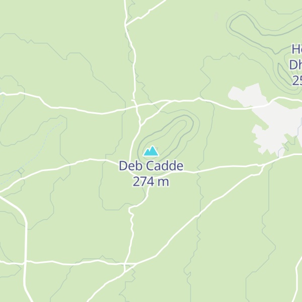 Map of Deb Cadde