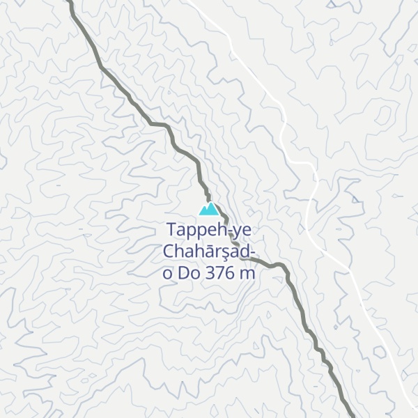 Map of Tappeh-ye Chahārşad-o Do