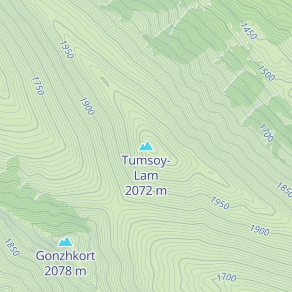 Map of Tumsoy-Lam