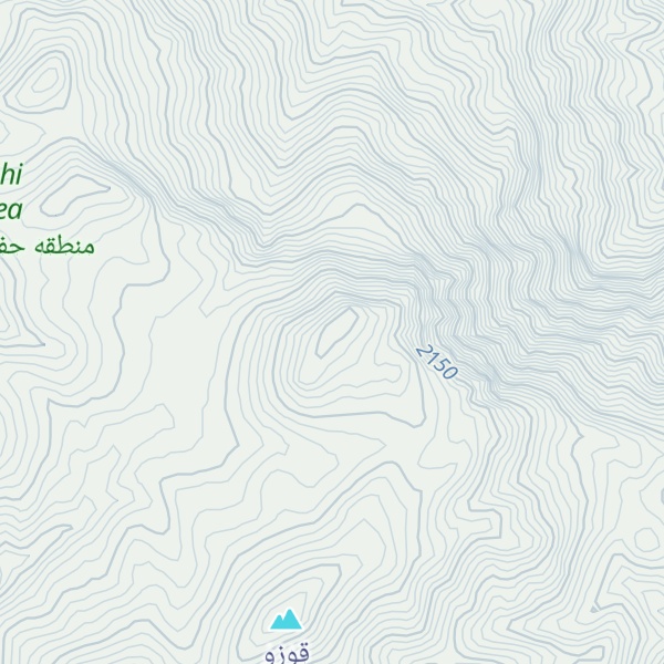 Map of Kūh-e Devan Dāgh