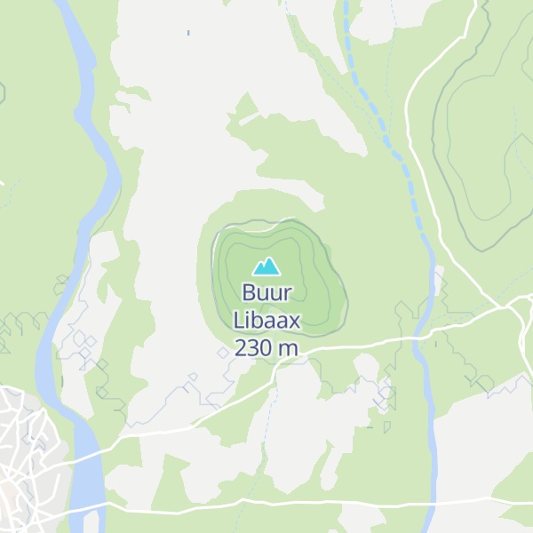 Map of Buur Libaax