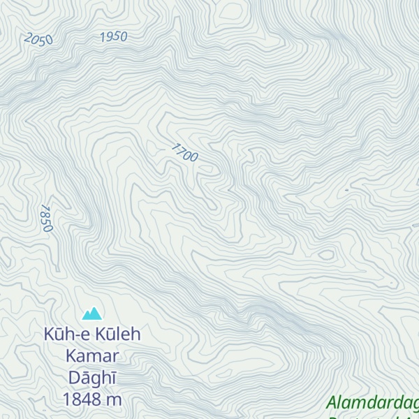 Map of Kūh-e Sārī Dāsh Dāghī