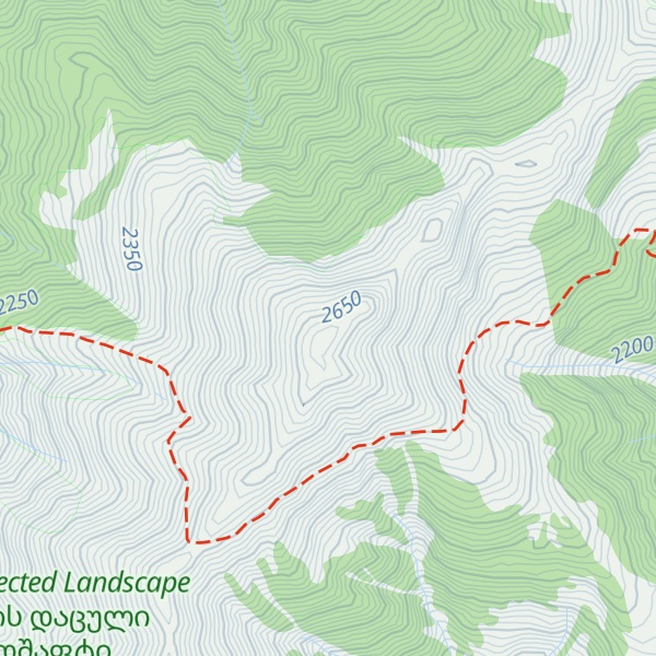 Map of Sanarovani Range