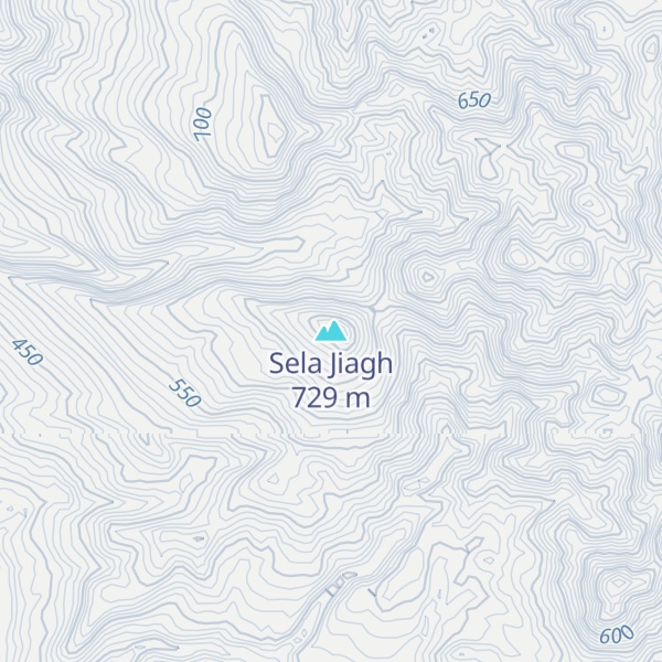 Map of Sela Jiagh