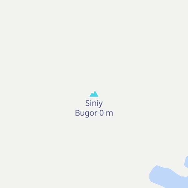 Map of Siniy Bugor