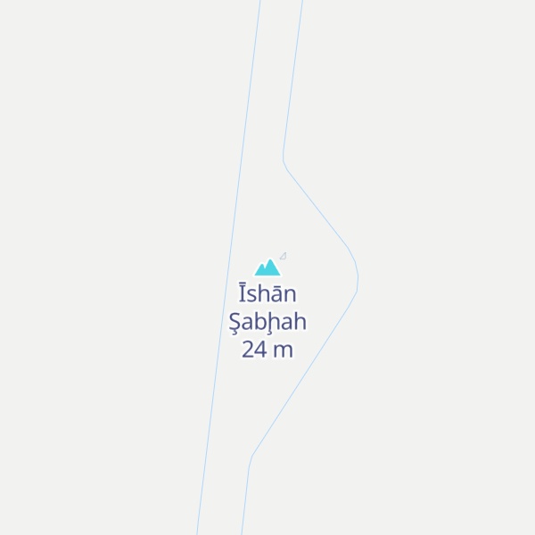 Map of Īshān Şabḩah