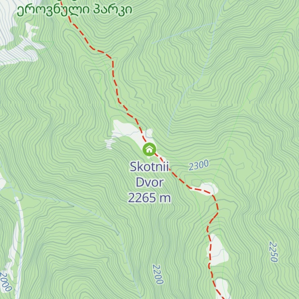 Map of Skotnii Dvor