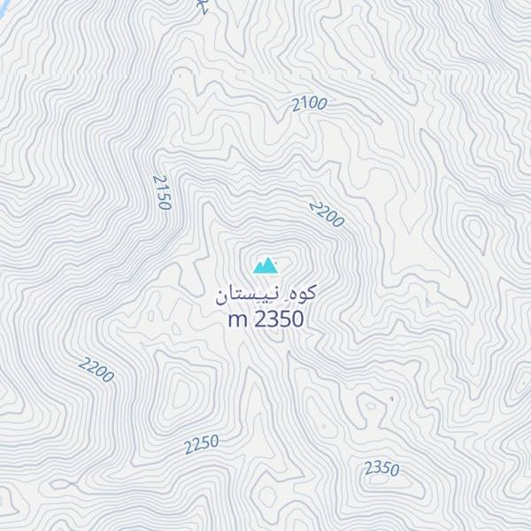 Map of كوهِ نِيِستان