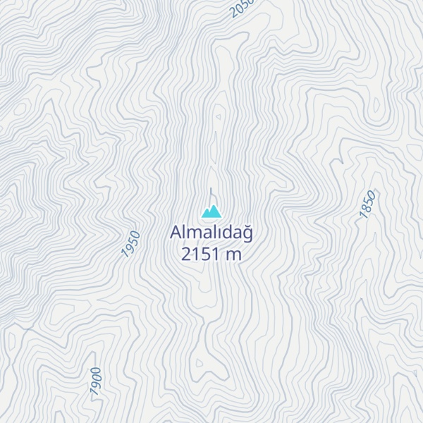 Map of Almalıdağ