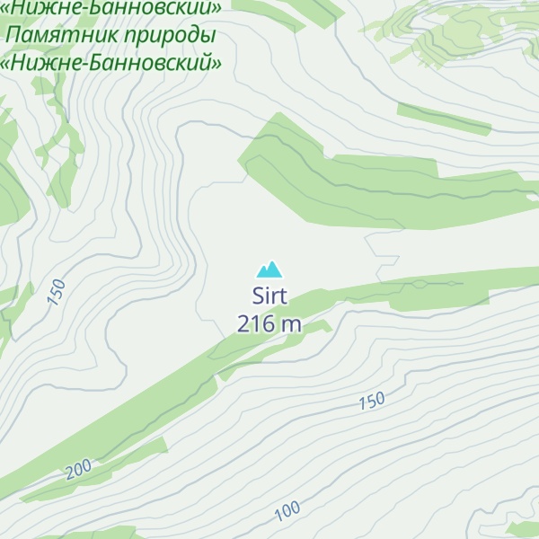 Map of Sirt