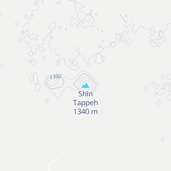 Map of Shīn Tappeh