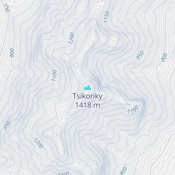 Map of Tsikoriky