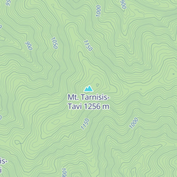 Map of Mt. Tarnisis-Tavi