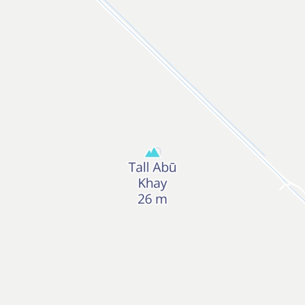 Map of Tall Abū Khay