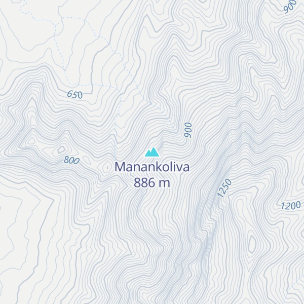 Map of Manankoliva