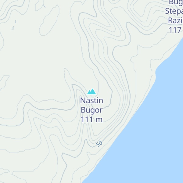 Map of Nastin Bugor