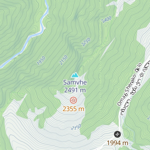 Map of Samvhe
