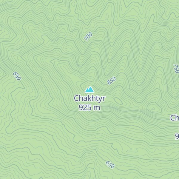 Map of Chakhtyr