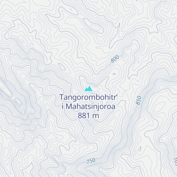 Map of Tangorombohitr’ i Mahatsinjoroa