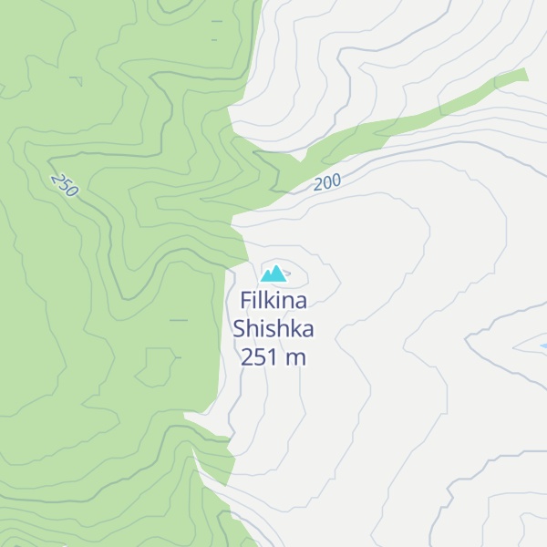 Map of Filkina Shishka