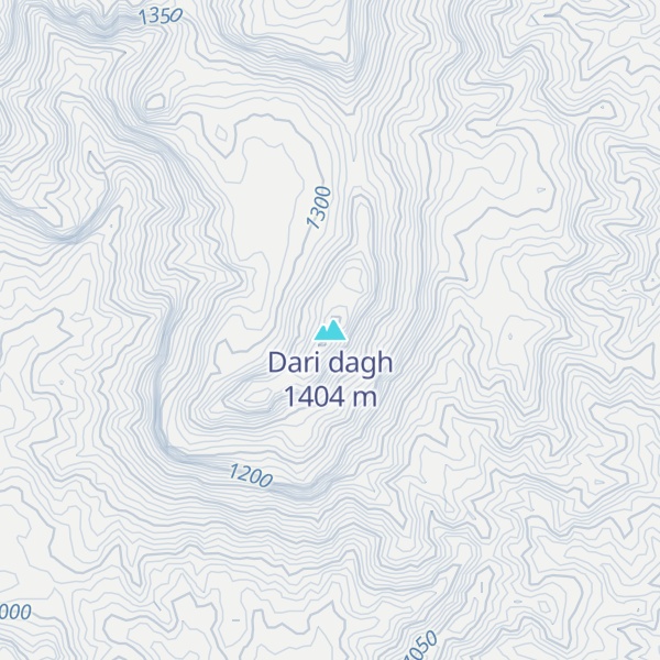 Map of Darı Dağ