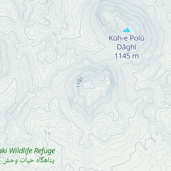 Map of Ūj Tappeh
