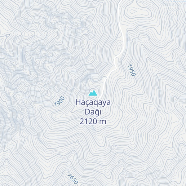 Map of Haçaqaya Dağı