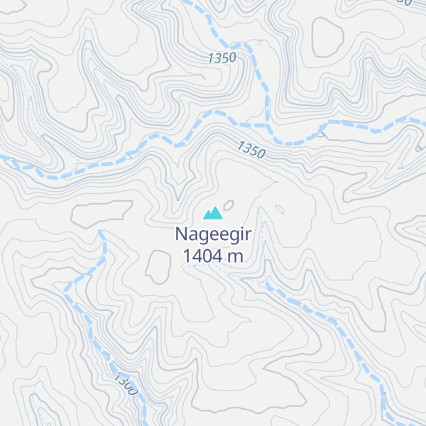 Map of Nageegir