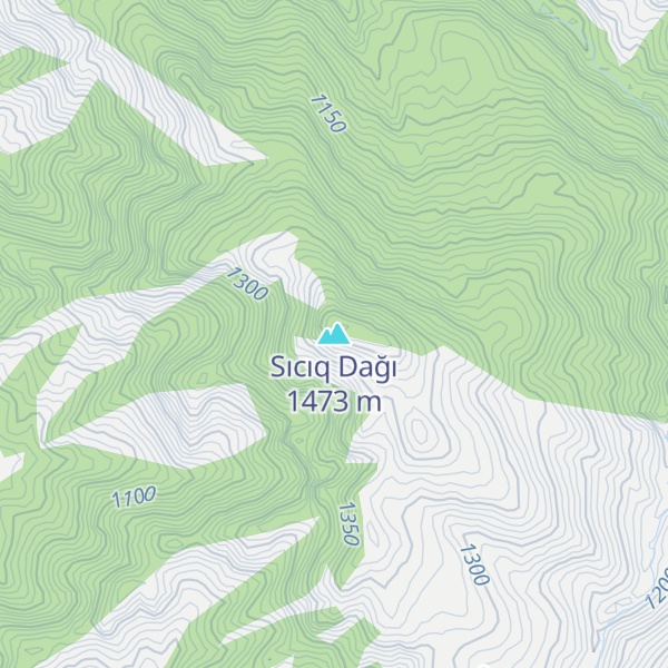 Map of Sıcıq Dağı