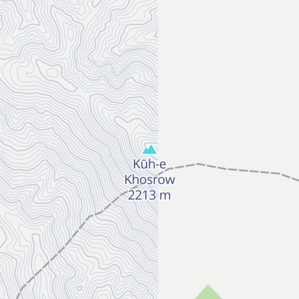 Map of Kūh-e Khosrow