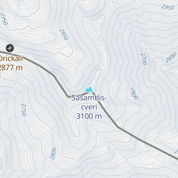 Map of Sasamtlis-cveri
