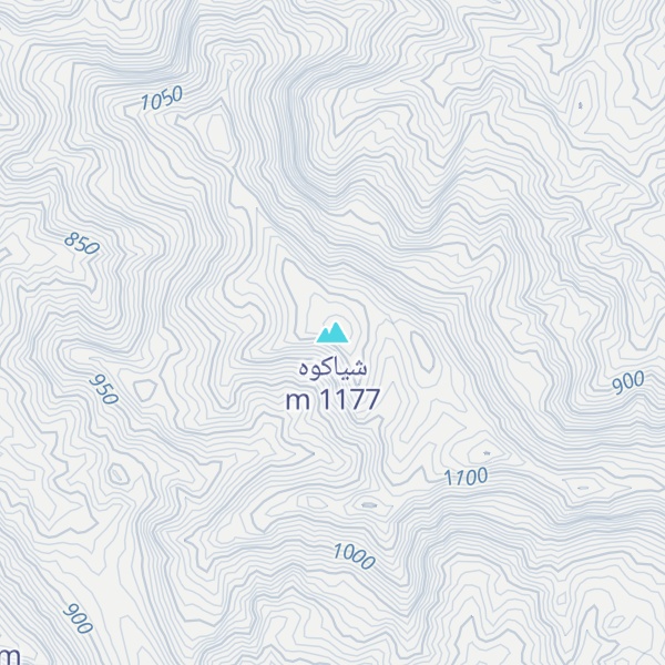 Map of شیاکوه
