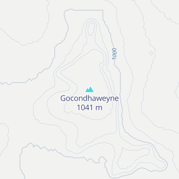 Map of Gocondhaweyne