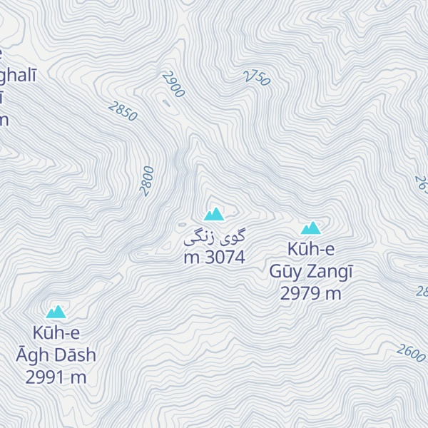 Map of گوی زنگی