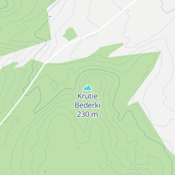 Map of Krutie Bederki