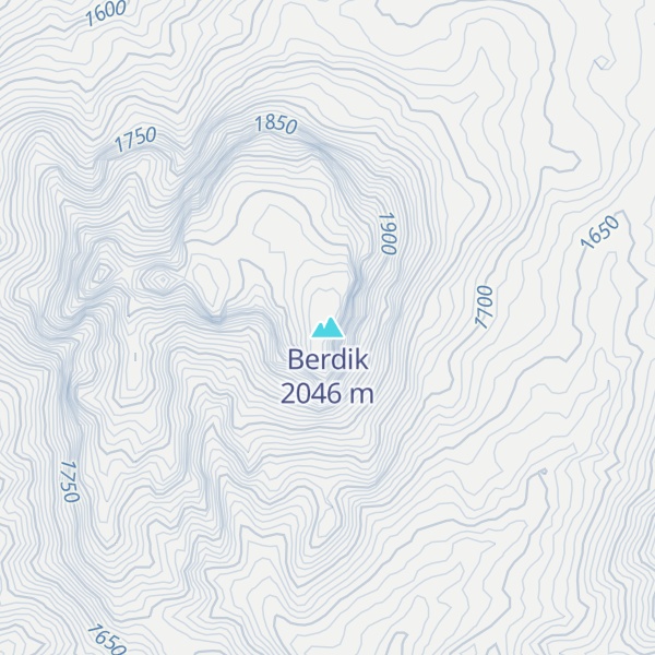 Map of Berdik