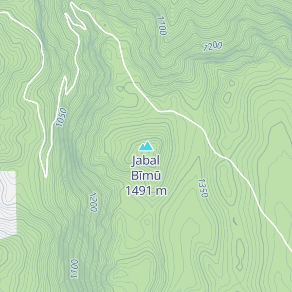 Map of Jabal Bīmū
