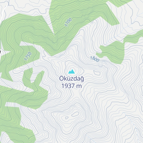 Map of Öküzdağ