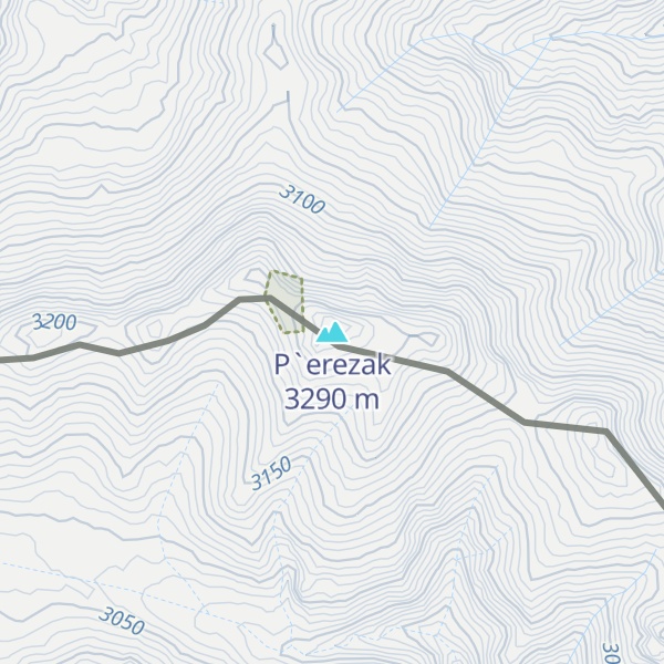 Map of P`erezak