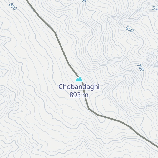 Map of Chobandaghi