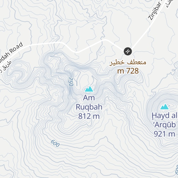 Map of Am Ruqbah